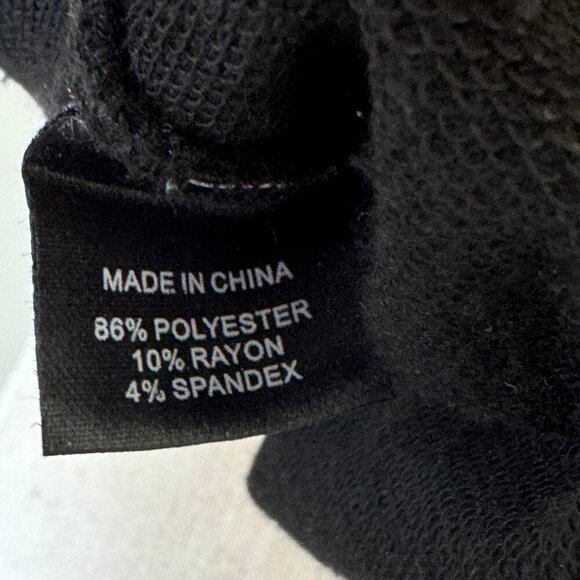 NWOT! DREW Black Oversized Top with Pocket Detail and Ruffles - Size XS - Picture 6 of 7